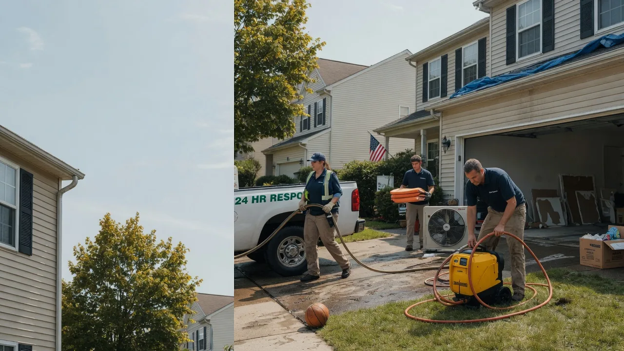 Emergency Water Damage Restoration in Trumbauersville, PA near me